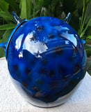 Beast X-Men Blue Monster Horn Satan Custom Demon DOT Helmet Devil 3D