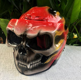 Ghost Rider Helmet On Fire