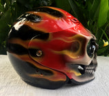 Ghost Rider Helmet On Fire