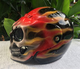 Ghost Rider Helmet On Fire