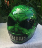 Custom Helmet Hulk Size XL