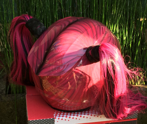 Draculaura Monster High Motorcycle Custom Helmet Cute Ponytails – Custom Airbrush Helmet