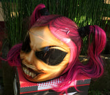 Draculaura Monster High Motorcycle Custom Helmet Cute Ponytails