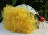 Pennywise Killer Clown Custom Motorcycle Helme Clown Scary Halloween IT Yellow Hair
