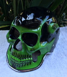 Ghost Rider Helmet Skull Helmet 3D Helmet Green Black Grim Reaper