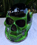 Ghost Rider Helmet Skull Helmet 3D Helmet Green Black Grim Reaper