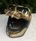 Skull Helmet Dark Lord Black Night King 3D Visor Helmet