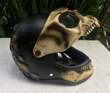Skull Helmet Dark Lord Black Night King 3D Visor Helmet