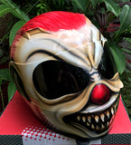 Crazy Killer Clown Mask Full Face Helmet