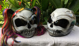 White Walker White Skull Airbrush Helmet