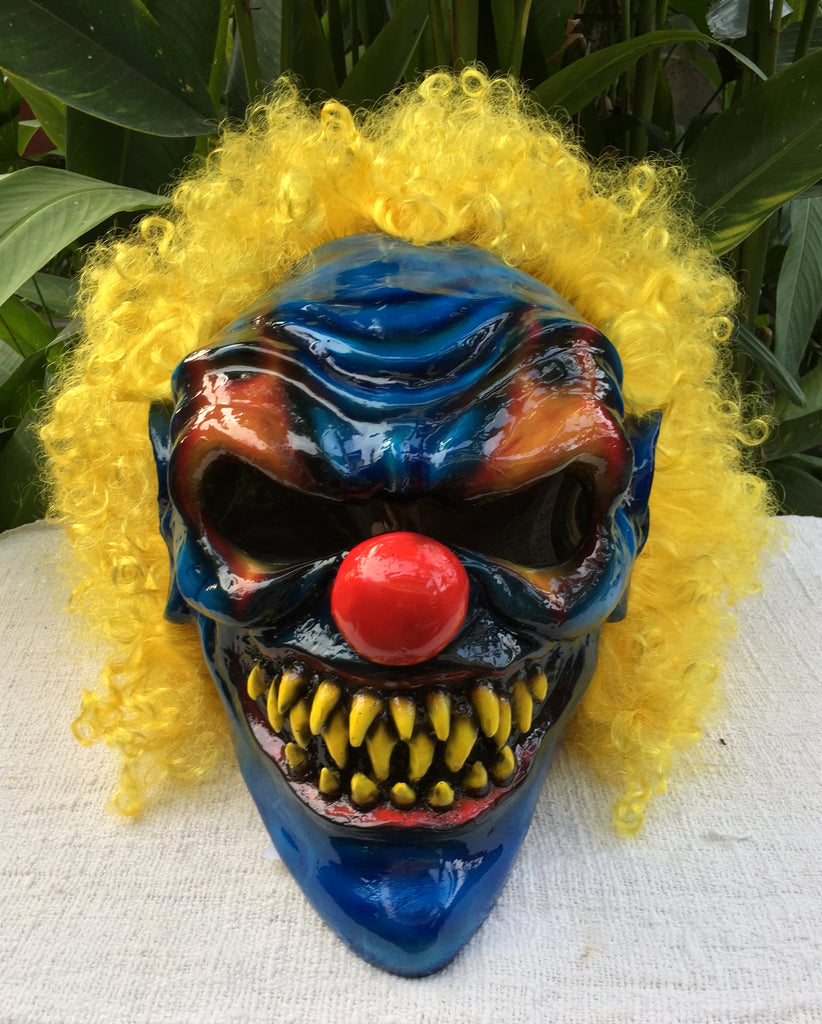 Clown Monster Killer Clown Custom Motorcycle Helmet Crazy 3D Clown Sca –  Custom Airbrush Helmet