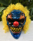 Clown Monster Killer Clown Custom Motorcycle Helmet Crazy 3D Clown Scary
