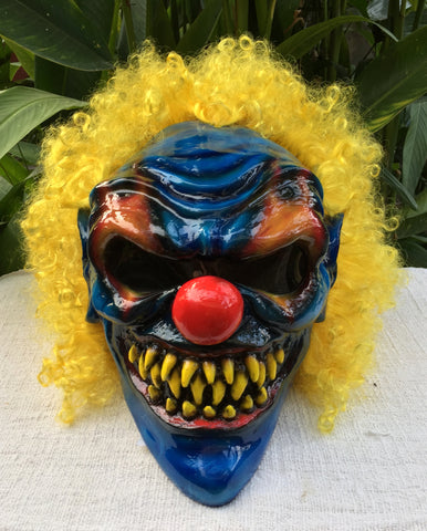 Clown Monster Killer Clown Custom Motorcycle Helmet Crazy 3D Clown Scary