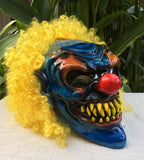 Clown Monster Killer Clown Custom Motorcycle Helmet Crazy 3D Clown Scary