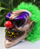 Demon Monster Killer Clown Custom Motorcycle Helmet Crazy 3D Clown Scary