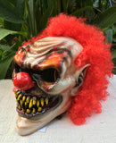 Monster Killer Clown Custom Motorcycle Helmet Crazy Clown Scary Halloween IT