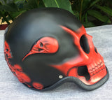 Ghost Rider Death Skull Helmet Blood Red Grim Reaper