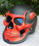 Ghost Rider Death Skull Helmet Blood Red Grim Reaper