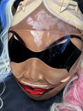 Harley Quinn Dark Teint Helmet The Joker Girls Helmet Blonde Ponytails