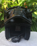 Dark Knight Black Motorcycle Helmet