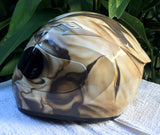 Cracked Skull Broken Skull Motorcycle Helmet