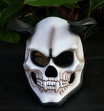 Devil's Goat Custom Helmet 666 Damon Goat from the Hell Hellfire