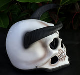 Devil's Goat Custom Helmet 666 Damon Goat from the Hell Hellfire