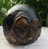 Skull Ghost Rider Helmet 3D Skull Design Motorbike Helmet Grim Reaper