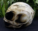 Skull Skeleton Death Skull Motorcycle Helmet