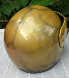 Golden Skull Custom Helmet Ghost Rider Monster Gold Grim Reaper Skeleton