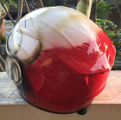 clown football helmet Mad Clown Sick Killer Clown Creepy Scary Clown Helmet Halloween IT – Custom Airbrush Helmet