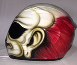 Mad Clown Sick Killer Clown Creepy Scary Clown Helmet