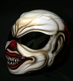 Cutom Order Mad Clown Sick Killer Clown Creepy Scary Clown Helmet